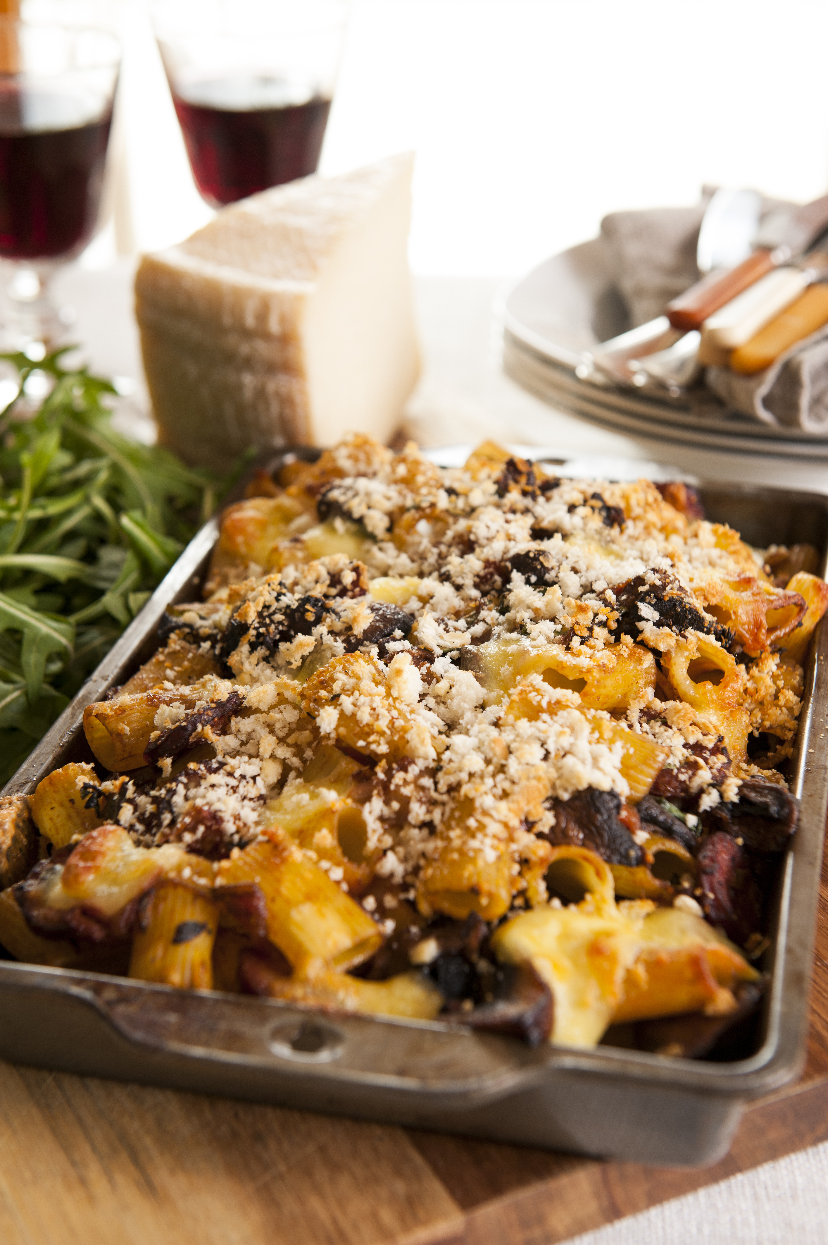 Mushroom Chorizo and Bocconcini Bake La Casa Del Formaggio