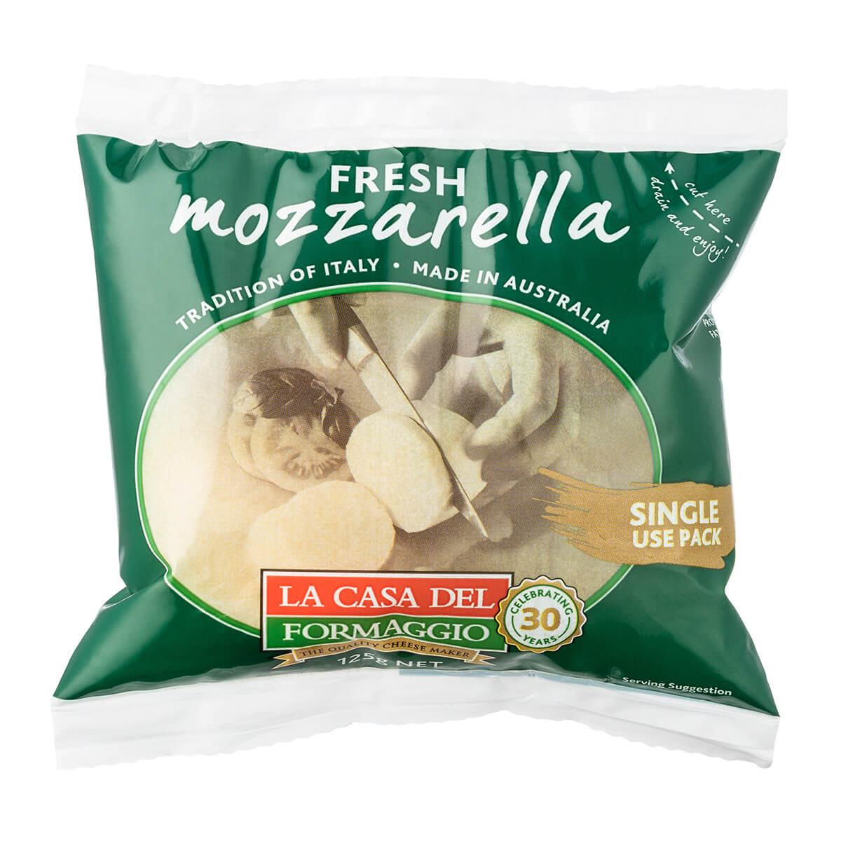 Fresh Mozzarella Bag — La Casa Del Formaggio